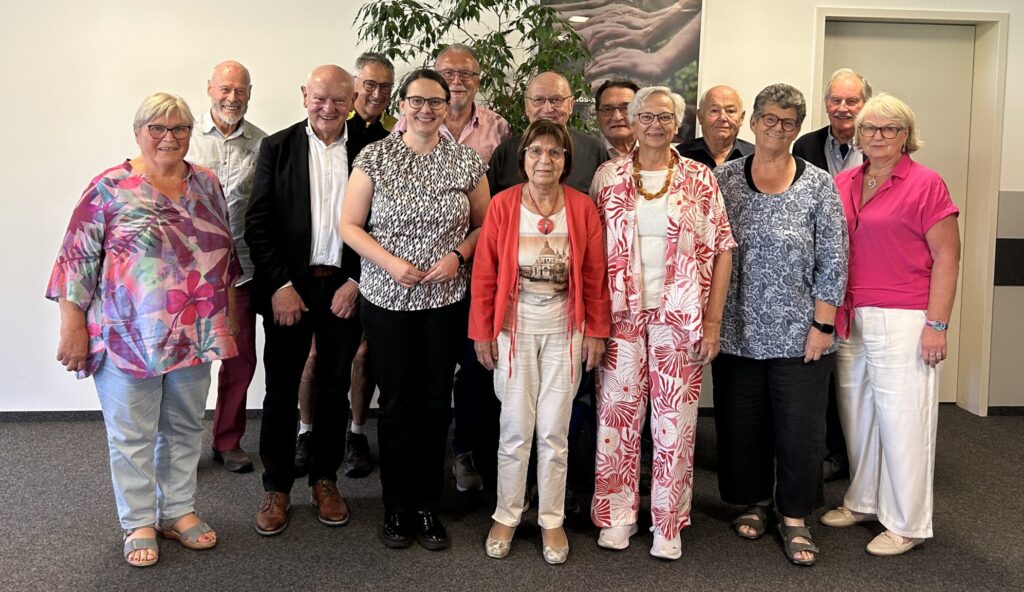 Mitglieder und Vorstand der Senioren Union Freudenstadt mit Joachim Kößler, Bezirksvorsitzender SU Nordbaden und Katrin Schindele MdL, FDS