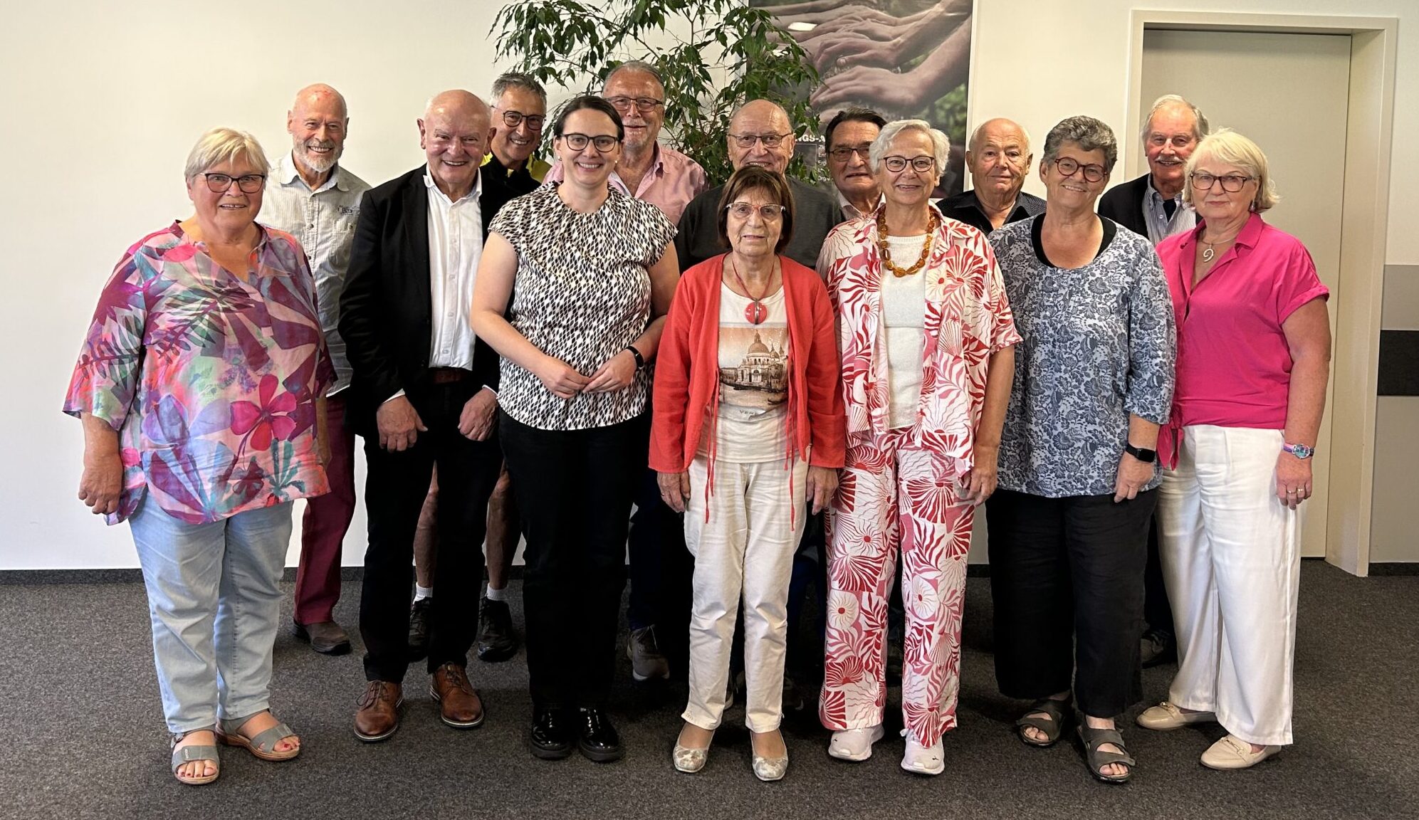Mitglieder und Vorstand der Senioren Union Freudenstadt mit Joachim Kößler, Bezirksvorsitzender SU Nordbaden und Katrin Schindele MdL, FDS