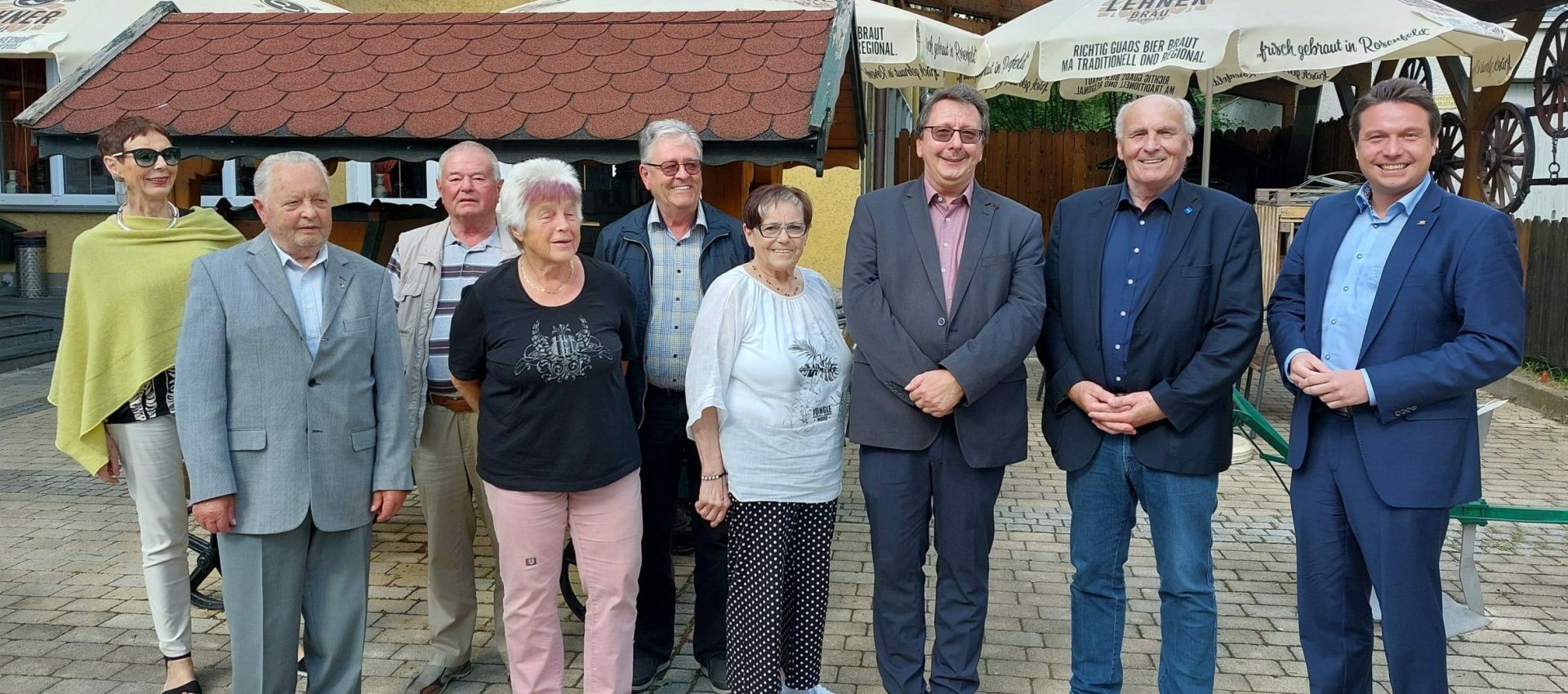 Der neugewählte Kreisvorstand der Senioren-Union im Zollernalbkreis mit dem Landtagsabgeordneten Manuel Hailfinger